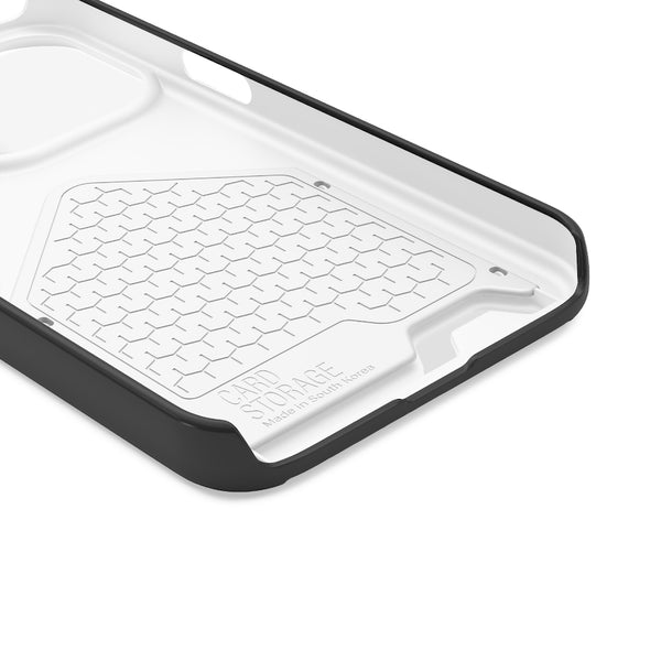 AOML - Black Phone Case With Card Holder