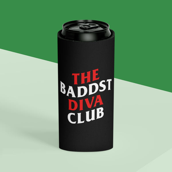 The BaDDST Diva Club Can Cooler