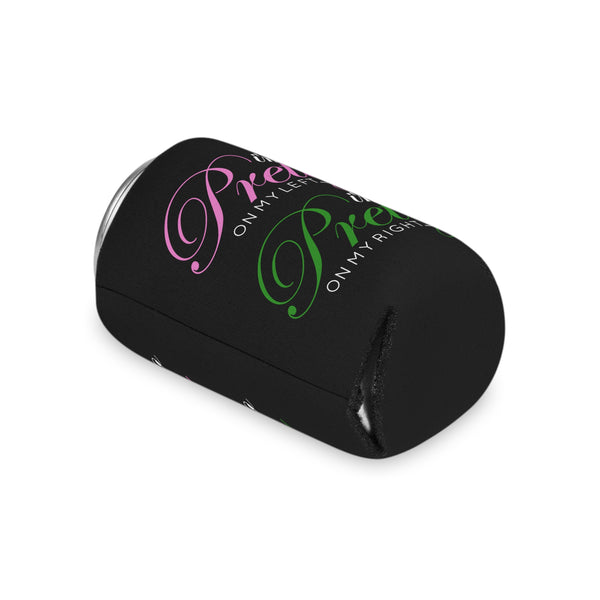 I'm So Pretty on my Left Can Cooler - Black