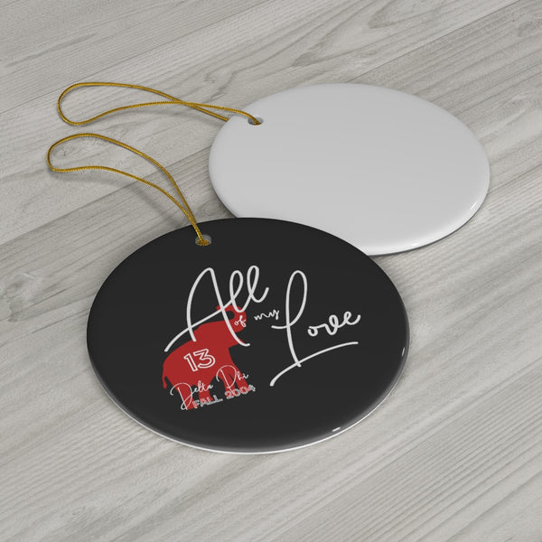 AOML Ceramic Ornament - Black