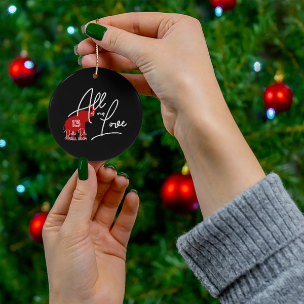 AOML Ceramic Ornament - Black