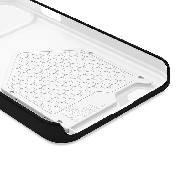AOML - Black Phone Case With Card Holder