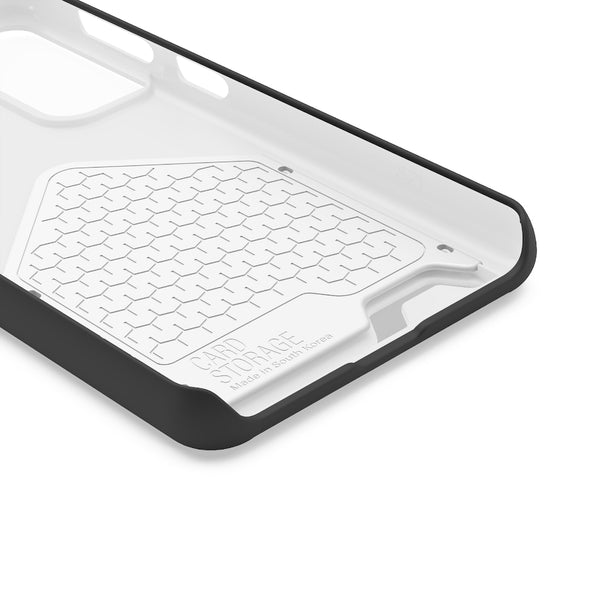 AOML - Black Phone Case With Card Holder