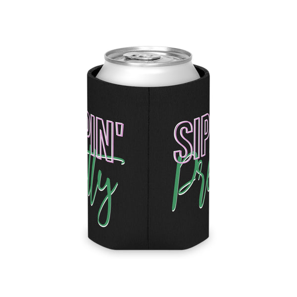 Sippin Pretty Can Cooler - Black