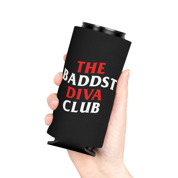 The BaDDST Diva Club Can Cooler