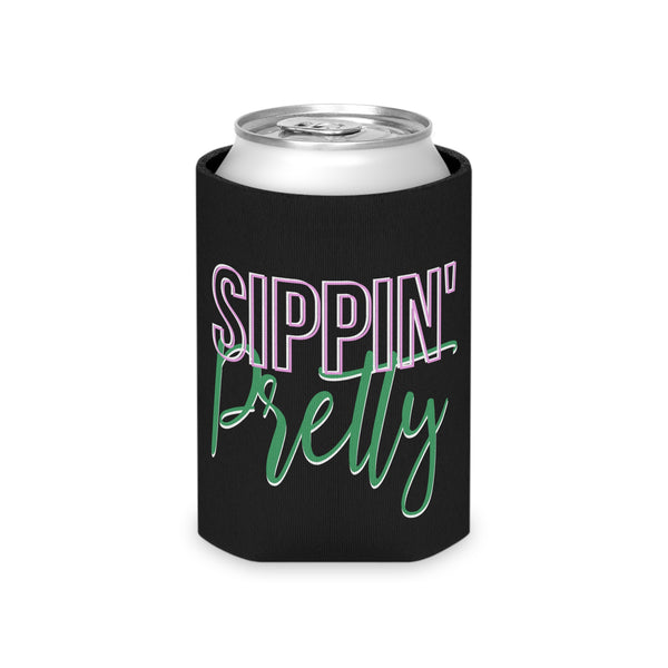 Sippin Pretty Can Cooler - Black