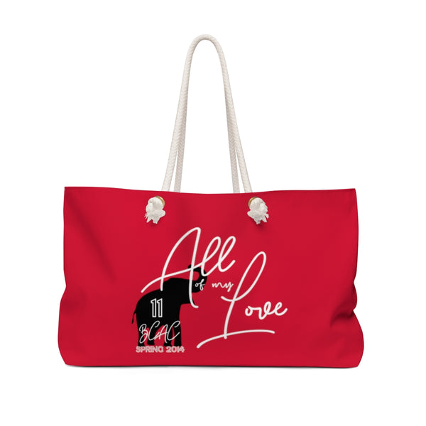 AOML Weekender Bag - Red