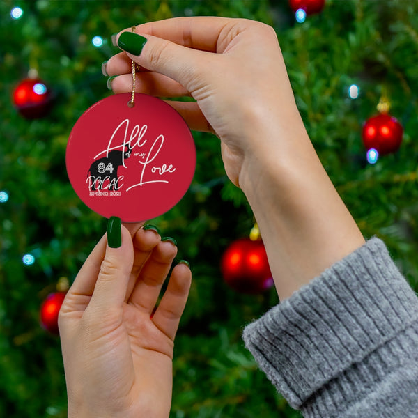 AOML Ceramic Ornament - Red