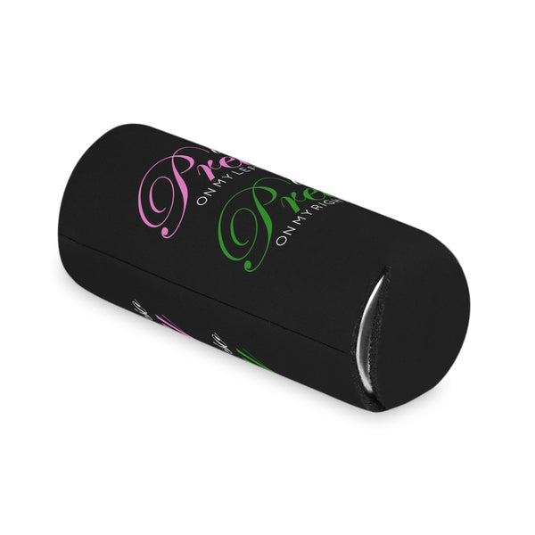 I'm So Pretty on my Left Can Cooler - Black