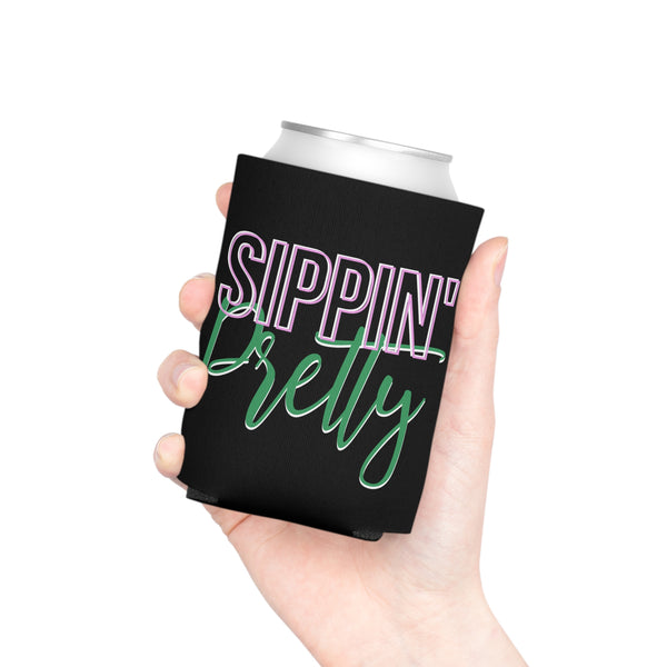 Sippin Pretty Can Cooler - Black