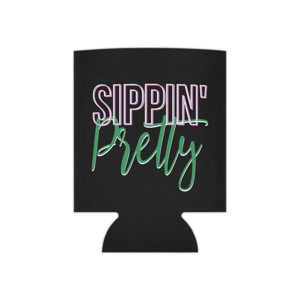 Sippin Pretty Can Cooler - Black