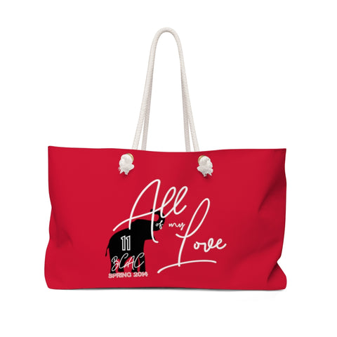 AOML Weekender Bag - Red
