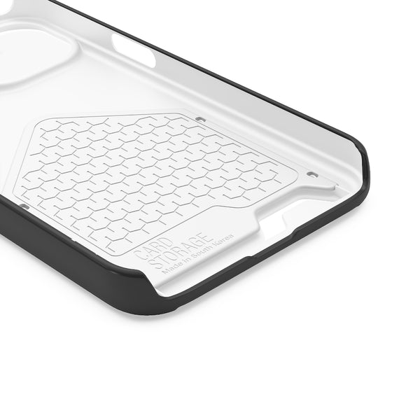 AOML - Black Phone Case With Card Holder