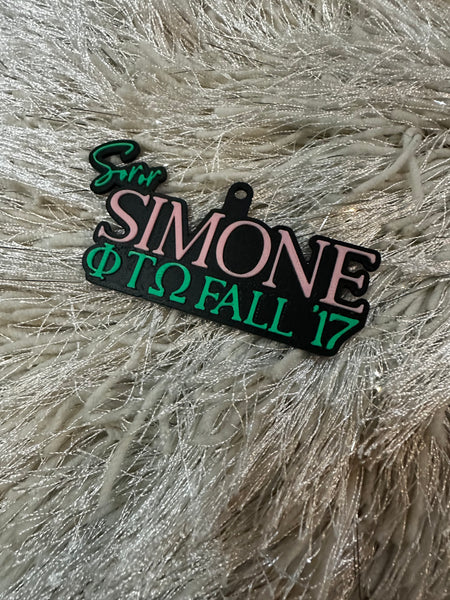 Custom Bag Tag/Keychain