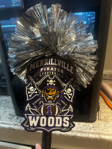 Vertical Cheer Stick