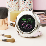 I'm So Pretty on my Left Compact Travel Mirror