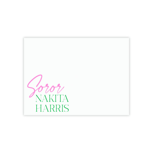 Soror/Frat Post-it® Note Pads