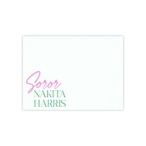 Soror/Frat Post-it® Note Pads