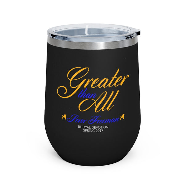 Greater Than All Wine Tumbler