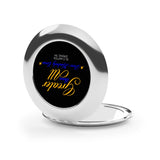 Greater than All Compact Travel Mirror (CUSTOM)