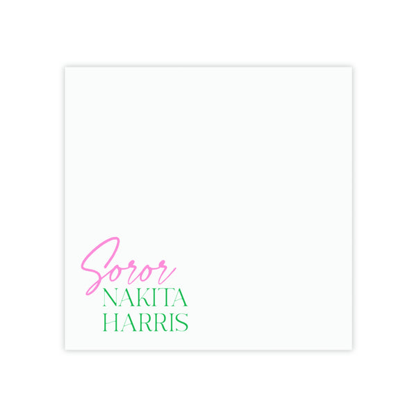 Soror/Frat Post-it® Note Pads