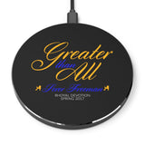 Greater than All Wireless Charger (CUSTOM)