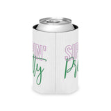 Sippin Pretty Can Cooler - White