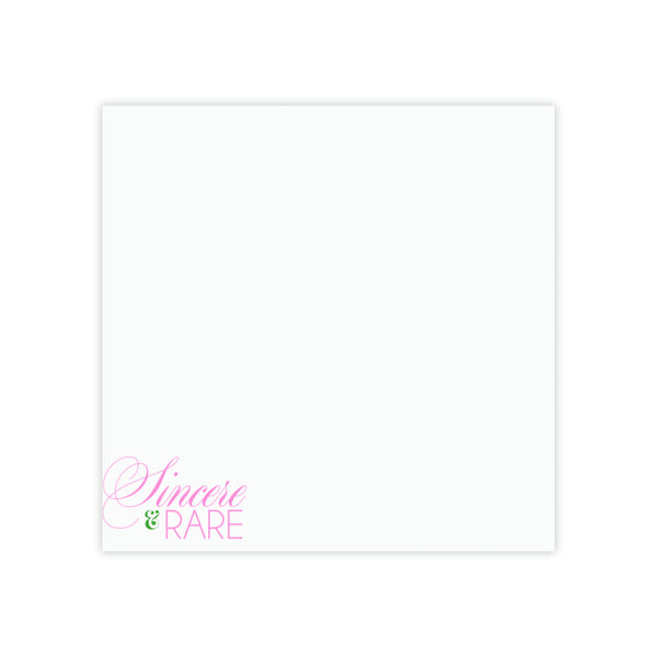 Sincere & Rare Post-it® Note Pads