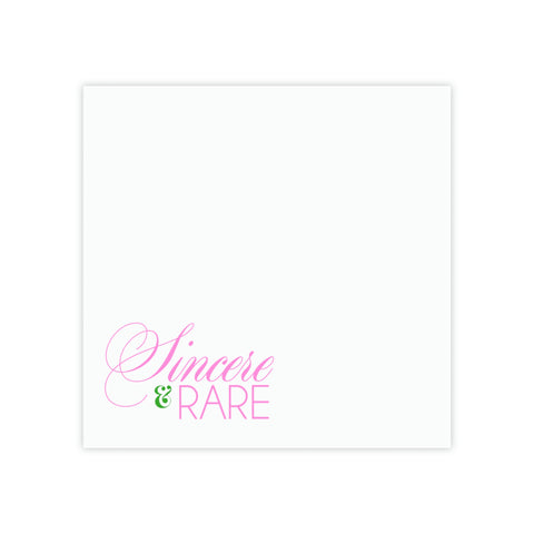 Sincere & Rare Post-it® Note Pads