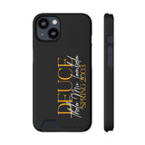 Line Up! Phone Case With Card Holder