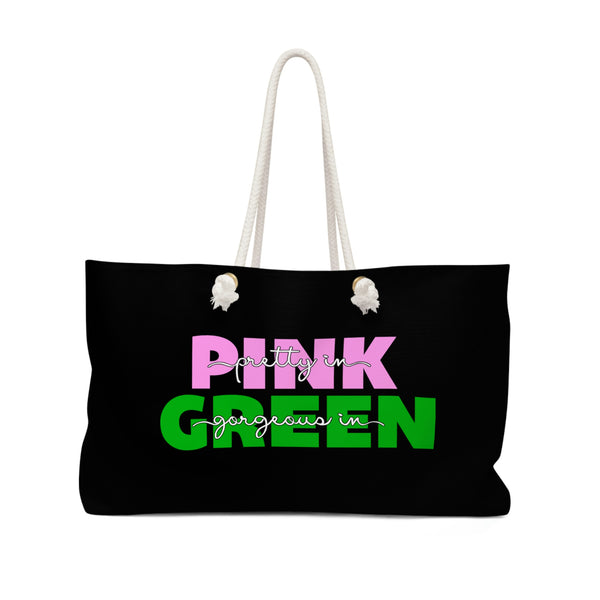 Pretty in Pink Weekender Bag
