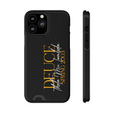 Line Up! Phone Case With Card Holder