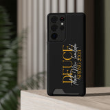 Line Up! Phone Case With Card Holder