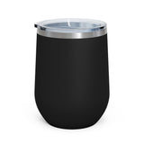 Line Up! Wine Tumbler - Black
