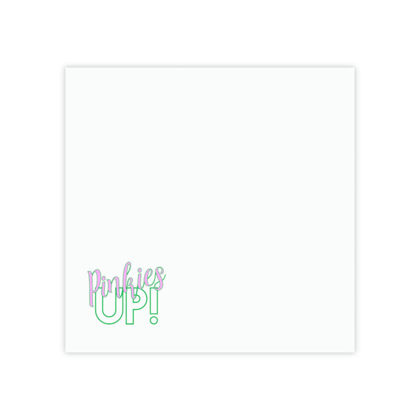 Pinkies Up! Post-it® Note Pads