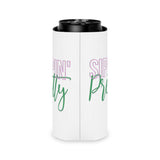 Sippin Pretty Can Cooler - White