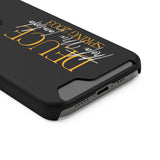 Line Up! Phone Case With Card Holder