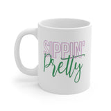 Sippin Pretty Mug - White