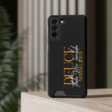 Line Up! Phone Case With Card Holder