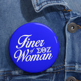 Finer Woman Chapter Button