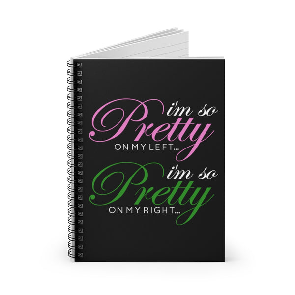 So Pretty on my Left Notebook