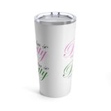 I'm so Pretty on my Left Tumbler 20oz - White