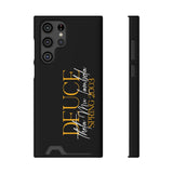 Line Up! Phone Case With Card Holder