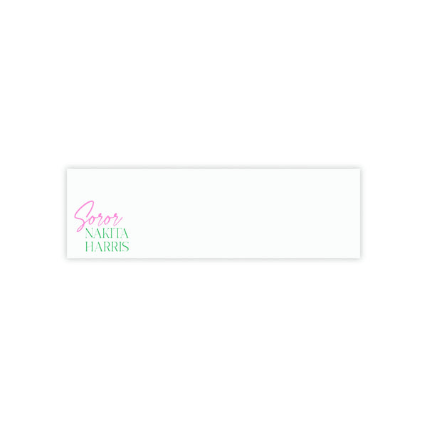 Soror/Frat Post-it® Note Pads
