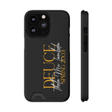 Line Up! Phone Case With Card Holder