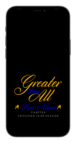 Greater than All Phone Wallpaper (CUSTOM)