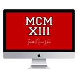MCMXIII Custom Desktop Wallpaper (Choose Color)