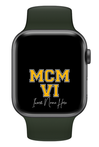 MCMVI Custom Smartwatch Wallpaper (Choose Color)