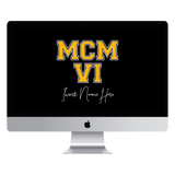 MCMVI Custom Desktop Wallpaper (Choose Color)