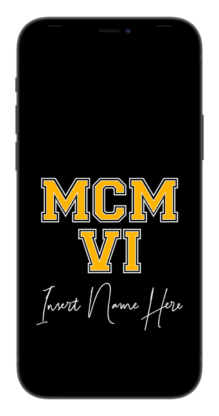 MCMVI Custom Phone Wallpaper (Choose Color)